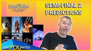 EUROVISION 2024: Semi-Final 2 Qualifiers Predictions  Top 16