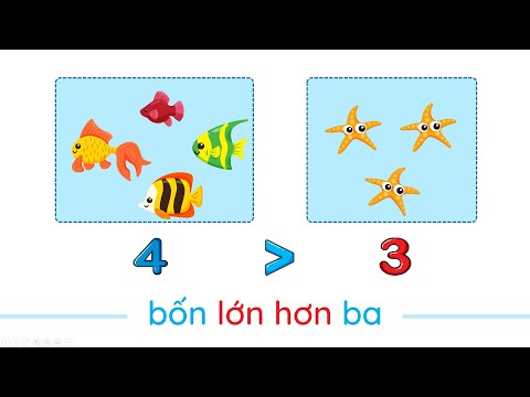 Video Lớn hơn, bé hơn, bằng nhau - Toán lớp 1 SGK mới... - youtube
