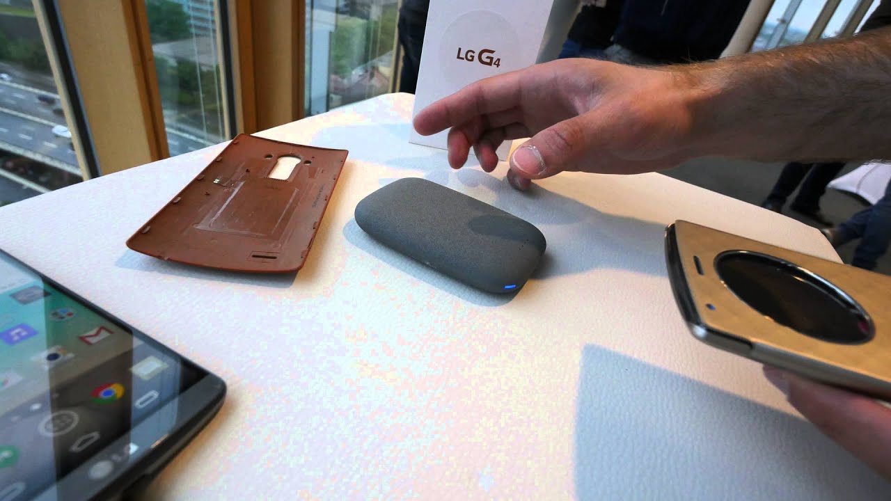 LG G4 Quick Circle Case Wireless Charging im Hands On [4K UHD]