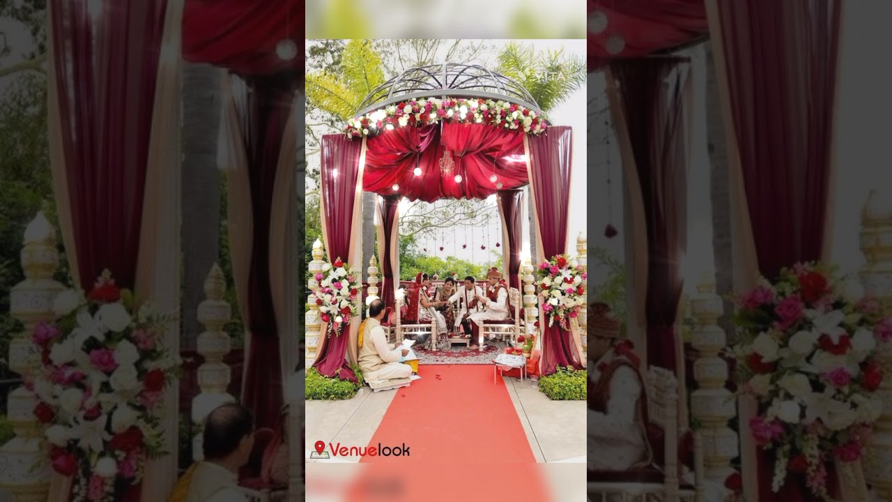 Indian Wedding And Engagement Stage Background decoration desing  Ideas?????? - YouTube