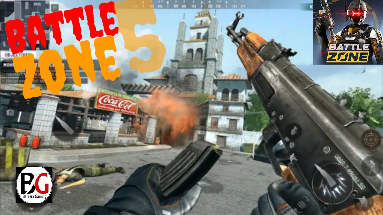 BattleZone: PVP FPS Shooter Gameplay Walkthrough | Android, iOS | Part 1