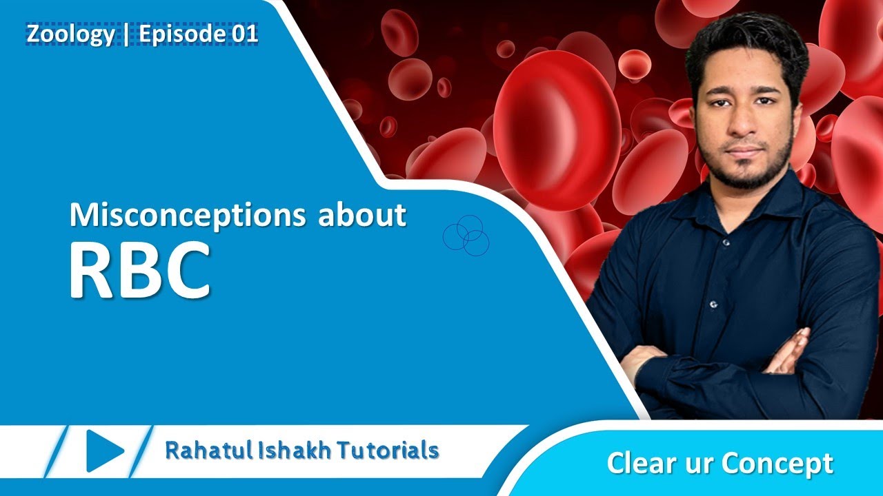 Misconceptions about RBC | Clear ur concept | Zoology 01