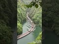 Floating road bridge China