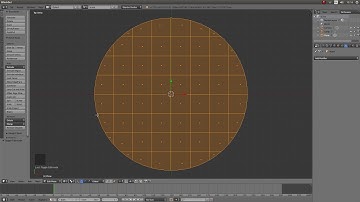 Blender Beginners Tutorial: Create A Circle With Square/Chequered Faces.