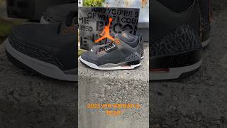 2023 AIR JORDAN 3 “FEAR” CHECK OUT FULL REVIEW AND ON FEET ON MY CHANNEL #shortvideo #jordan3fear