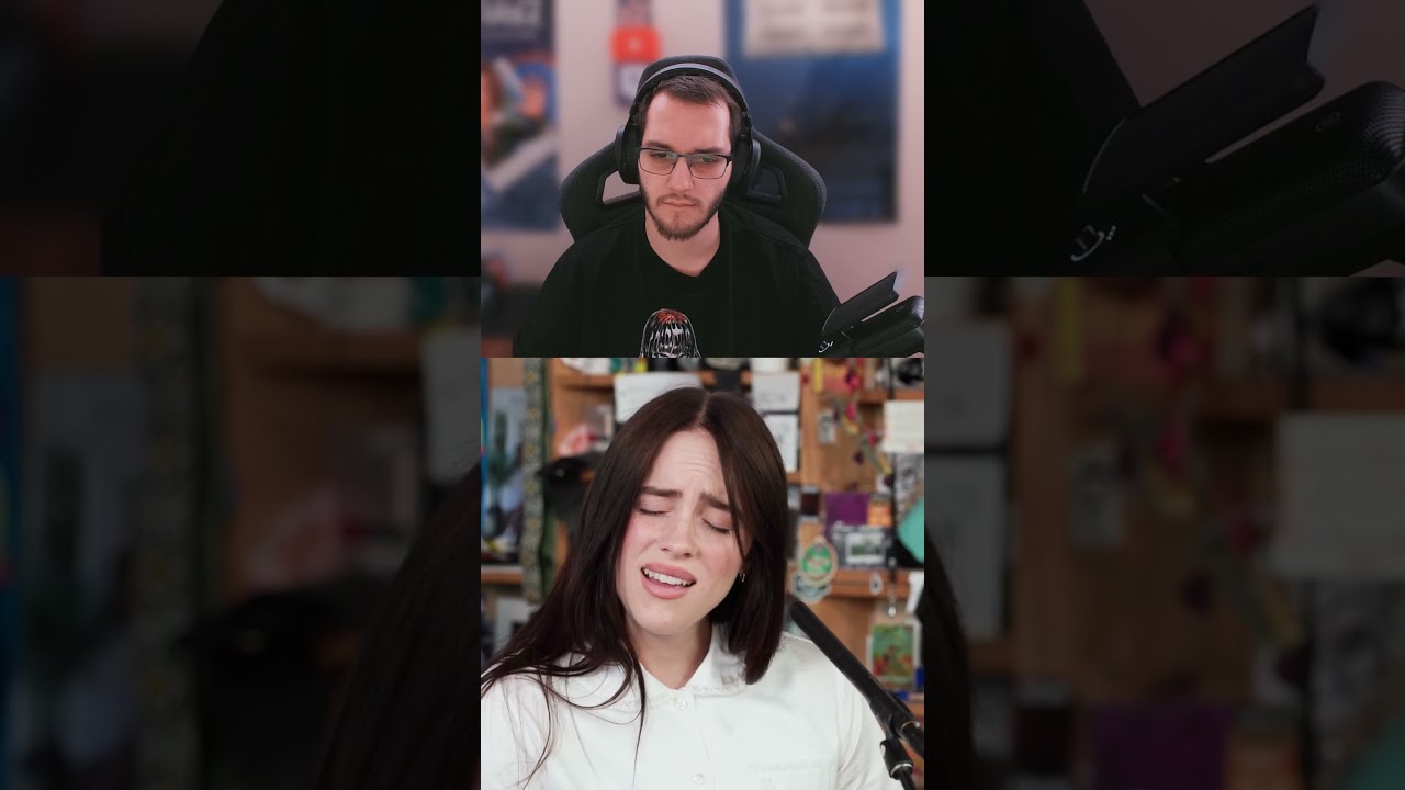 I LOVE YOU | TINY DESK CONCERT BILLIE EILISH #shorts    #billieeilish     #tinydeskconcert