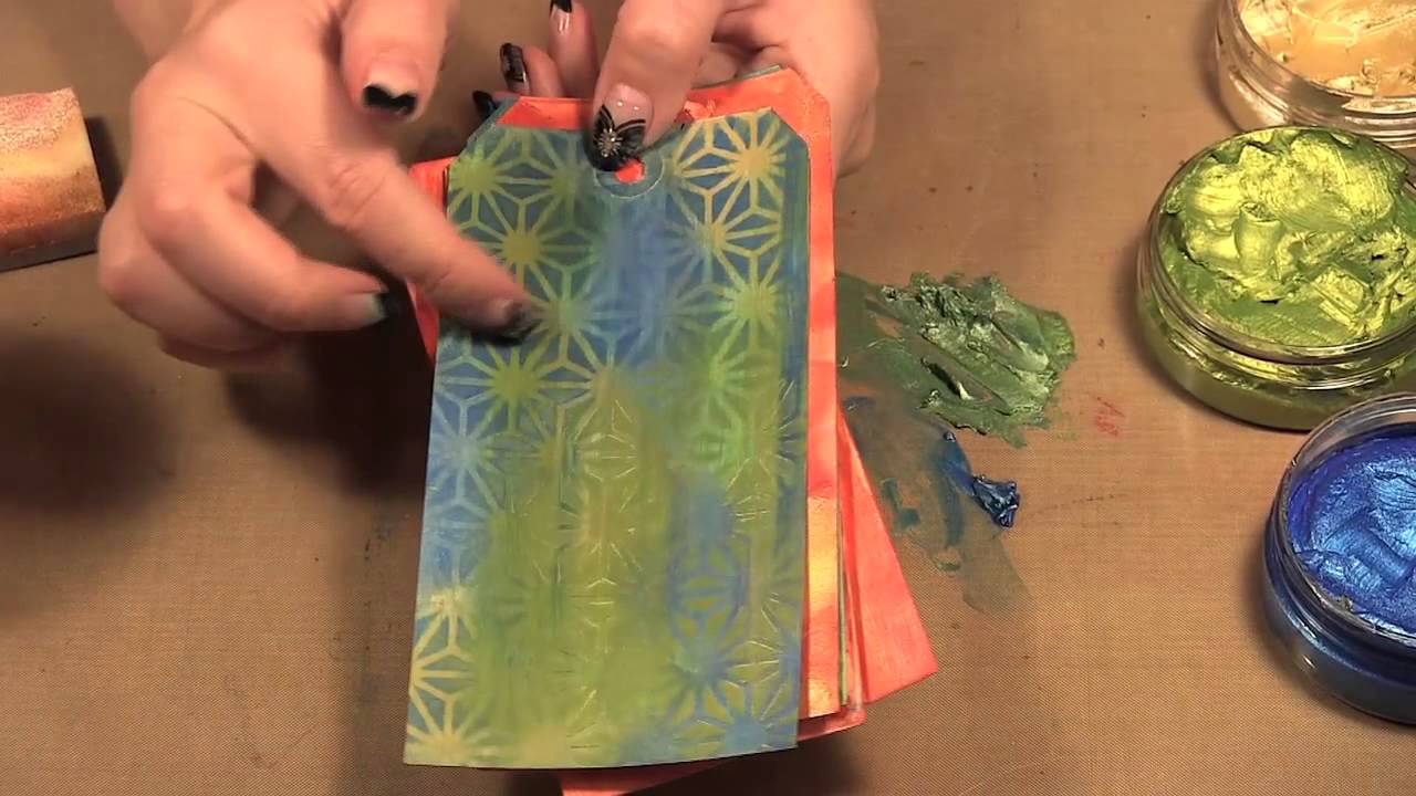 Scrap Time - Ep. 846 - Viva Colour Inka Gold Metallic Rub