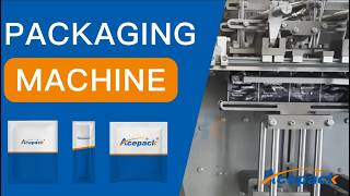 Acepack horizontal  Packing machines |  How to pack flat pouch!
