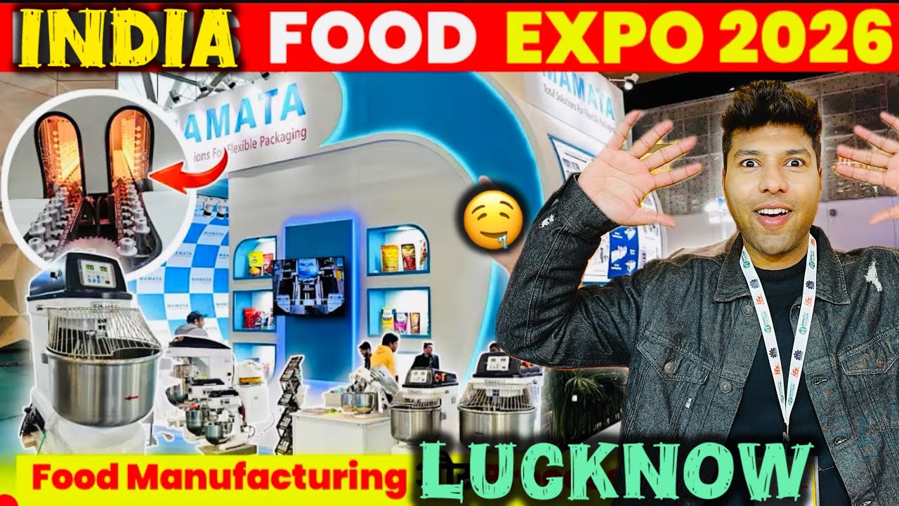 Best Food Expo - Indian Food Expo 2026 | Roti banao machine se 🫓