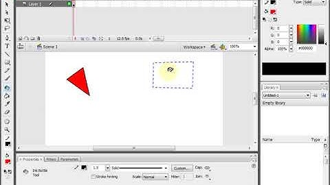 Eye Dropper Tool in Flash Sir Hamood