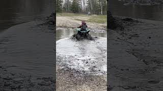 Adyson on her 110 raptor. First ride.