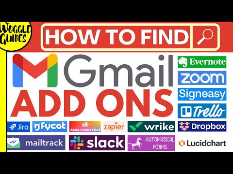 How to find add ons for Gmail