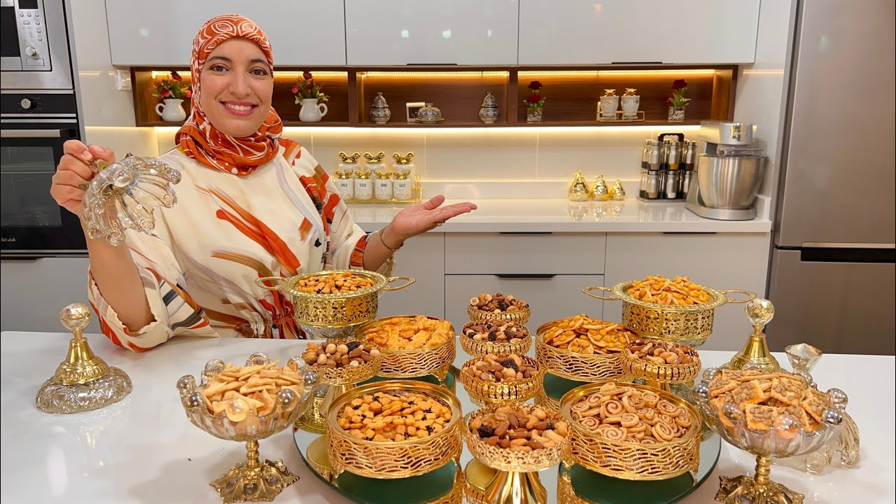 جبت ليك سر فقيقصات و مملحات عاشوراء 😋 6 أشكال بعجينة واحدة و أشكال مختلفة هشيشة كدووب في الفم 💃