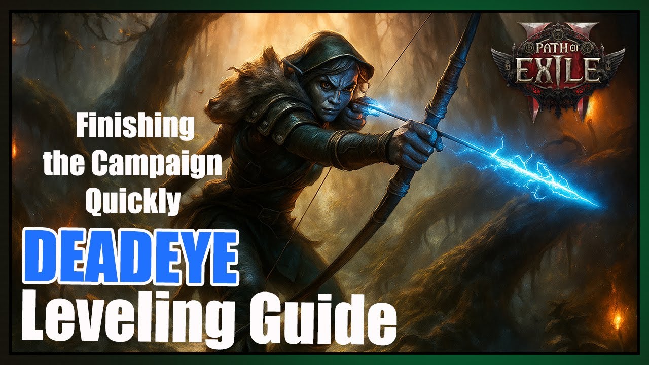 [POE2]Best for finishing the campaign quickly, basic leveling guide for ...