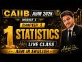 CAIIB ABM Class 1 | Statistics chapter 1 module A Hindi 🔥 caiib crash course