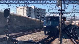 東急20000系20103編成特急横浜SO01行SO17かしわ台駅通過！