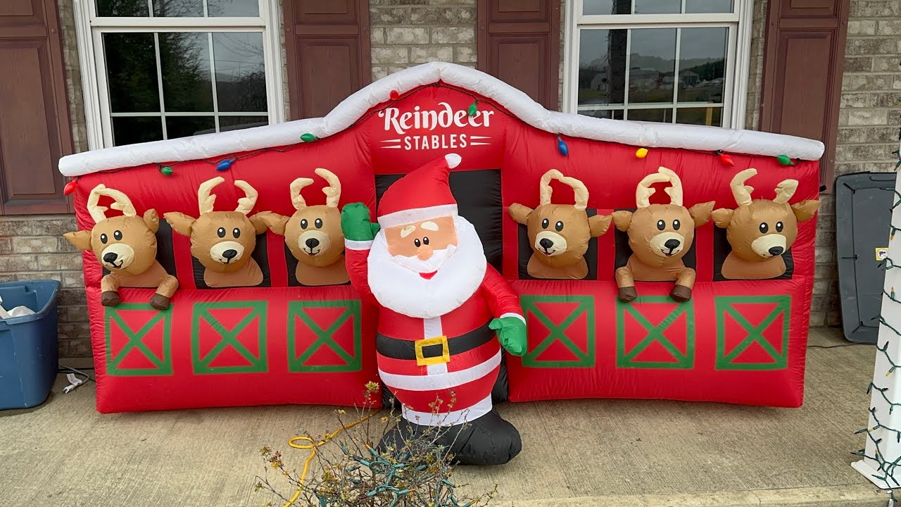 Надувной 5-футовый вольер для оленей Gemmy