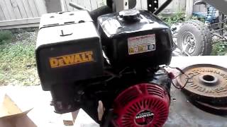 Honda gx 390 cold start