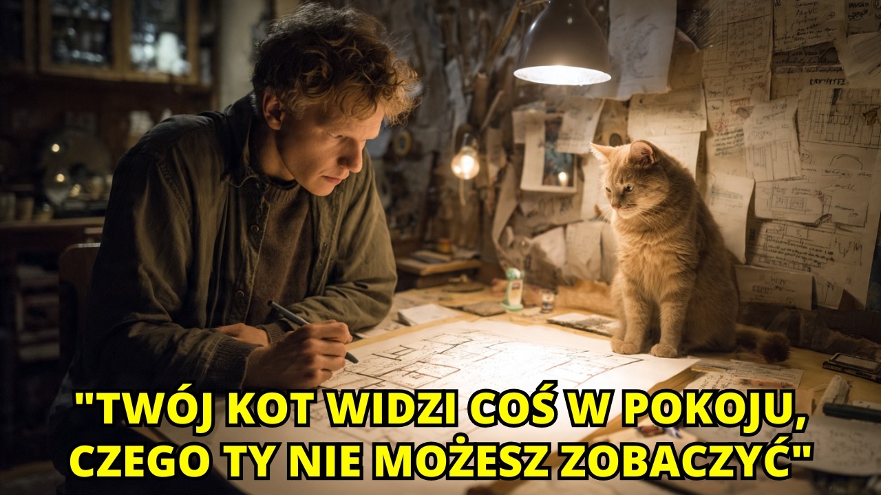 Koty widzą światło ultrafioletowe niewidoczne dla ludzkiego oka — wzory na ścianach, plamy