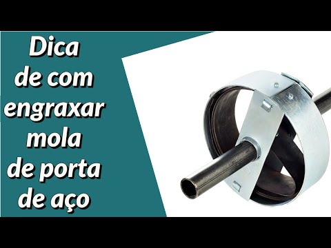 Vídeo: Qual é o melhor lubrificante para rolos de porta de garagem?