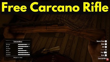 Red Dead Redemption 2 early Carcano rifle