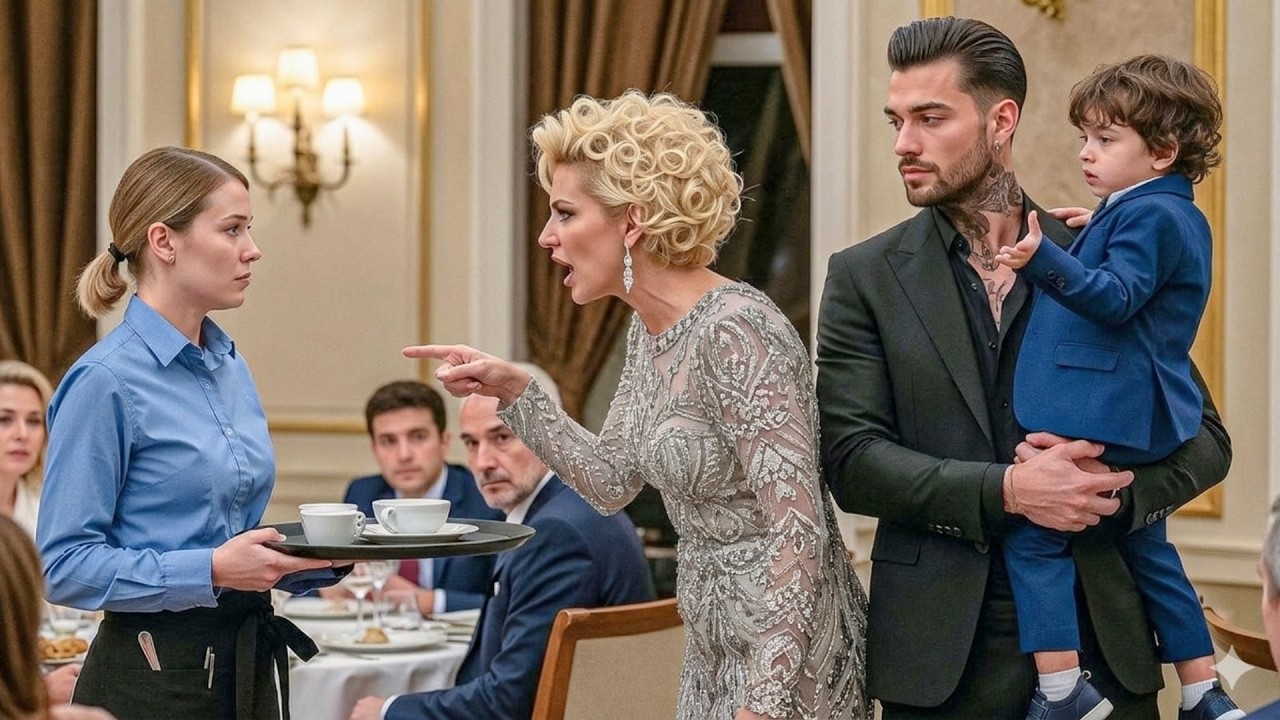 Официантку унизили перед боссом мафии — затем ребёнок назвал её «мама»