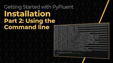Installation Part 2: Using the Command line — Lesson 2