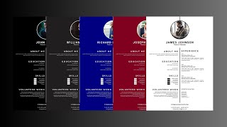 Unlock Your Career Potential with CV/Resume Templates