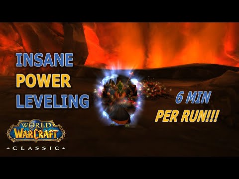 WoW Classic - Mage Ragefire Chasm (RFC) Power Leveling/Gold Farm! - 1-60 part 1 (10-16)