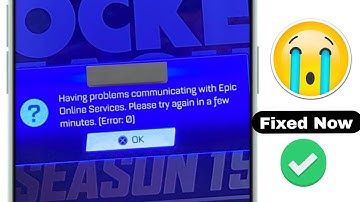 Rocket League Having problems communicating with Epic Online  | Server and Down Problem 