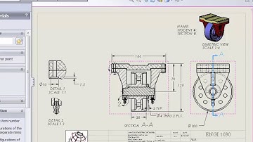 SolidWorks: Assembly Drawing: Part II