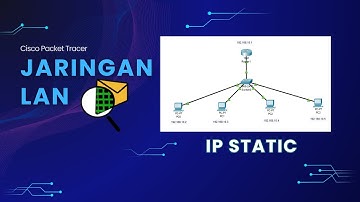 Cara Membuat Jaringan LAN IP STATIC Di Cisco Packet Tracer