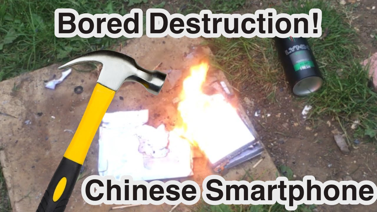 Bored Destruction - Chinese Smartphone!