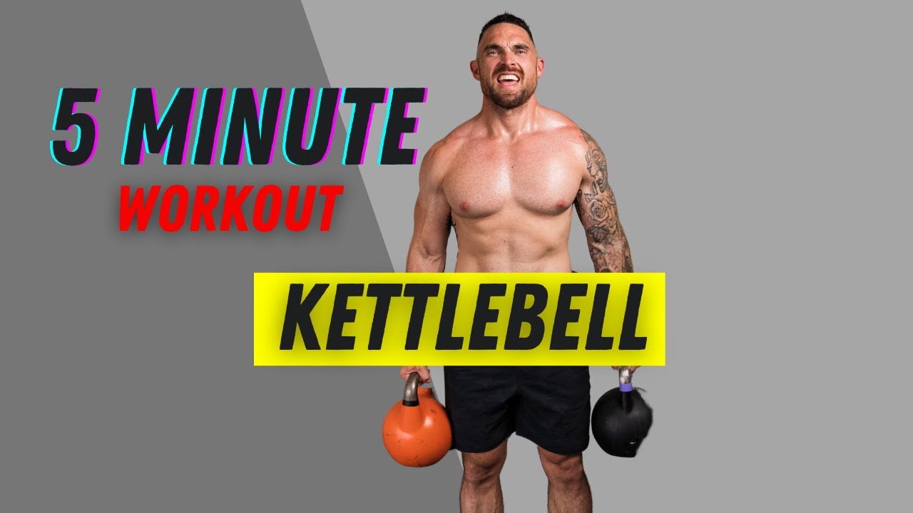 Som marts Indsigtsfuld 5 Minute Full Body Kettlebell Workout | The True Transformation