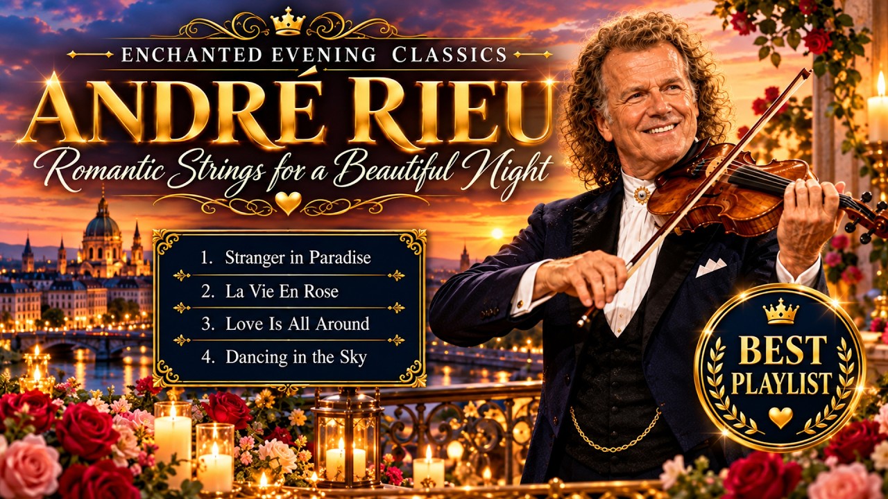 🎻 André Rieu Enchanted Evening Classics 🌹 Romantic Strings for a