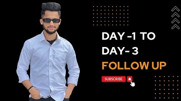 DAY-1 TO DAY-3 FOLLOW UP SESSION #flp #foreverlivingproducts #networkmarketing