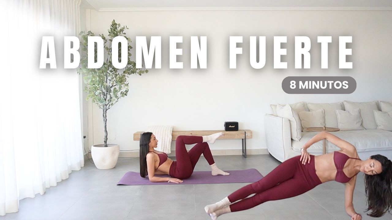 Abdominales fuertes y marcados en 8 minutos | Abdomen inferior y core (funciona)