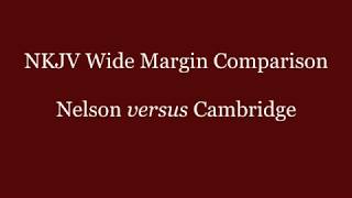 More NKJV Wide Margin Comparisons