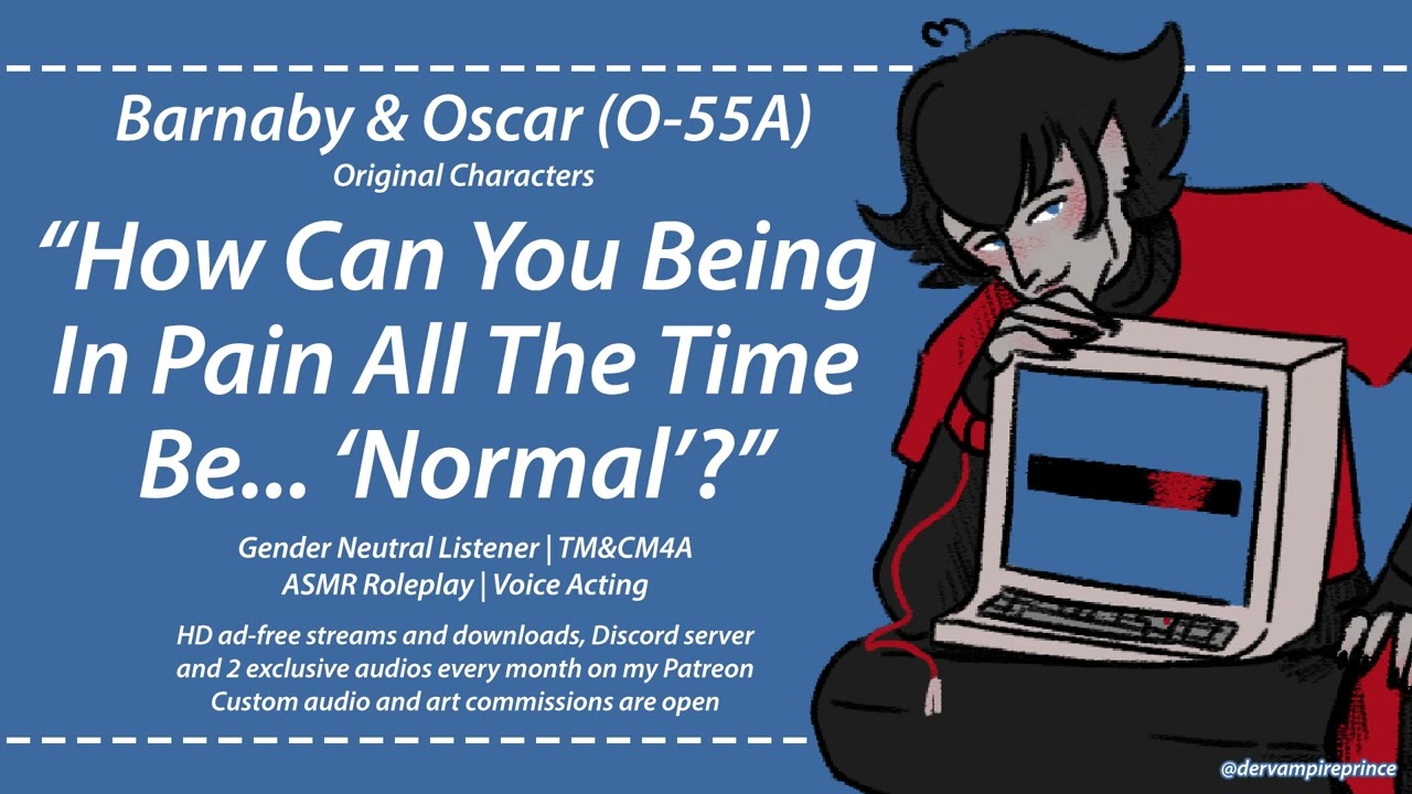 ASMR | Chronic Pain Comfort From Your Nerdy Vampire and His Robot Boyfriend [MM4A]