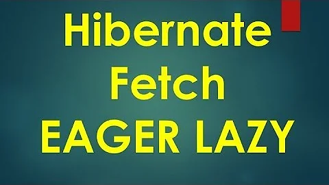 #14 Hibernate Tutorial | Fetch EAGER LAZY