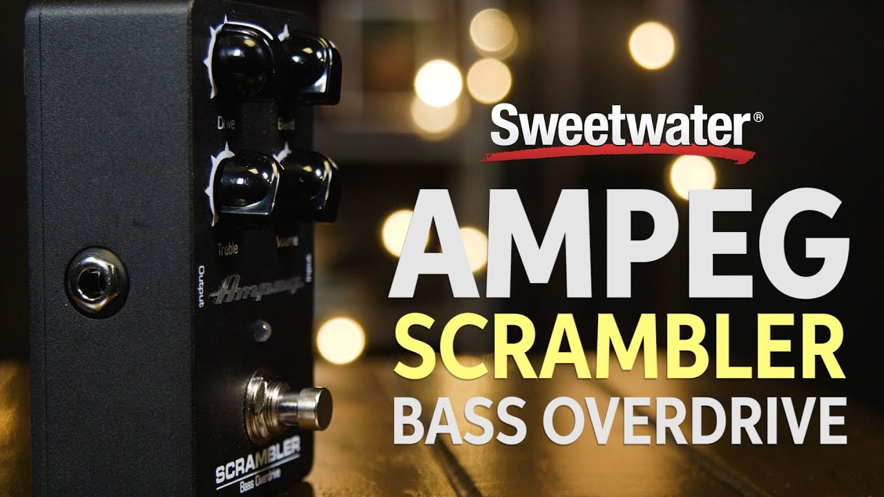 Ampeg Scrambler Bass Overdrive Pedal Demo - YouTube