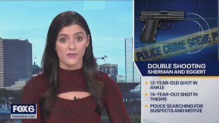 Milwaukee double shooting, teens wounded | FOX6 News Milwaukee