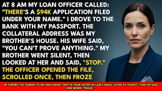 Details At 8 AM My Loan Officer Called About $94K Fraud—My Brother's Wife Used My Identity and… News