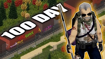 I Survived 100 DAYS In The INDIANA Map MOD For BUILD 42