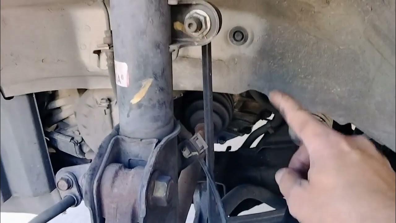 Suspension noise on 2006 Honda Odyssey (Easy fix for me and could help