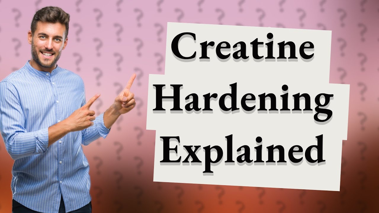 Is creatine bad if it hardens? YouTube