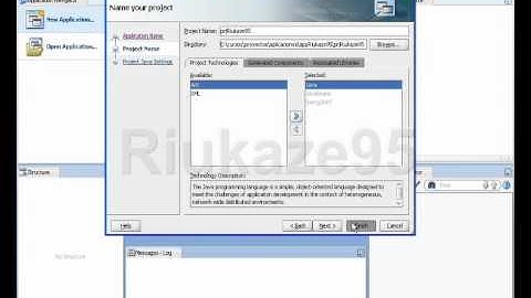 Tutorial JDeveloper 11G Crear app, clase, frame en CAP 2