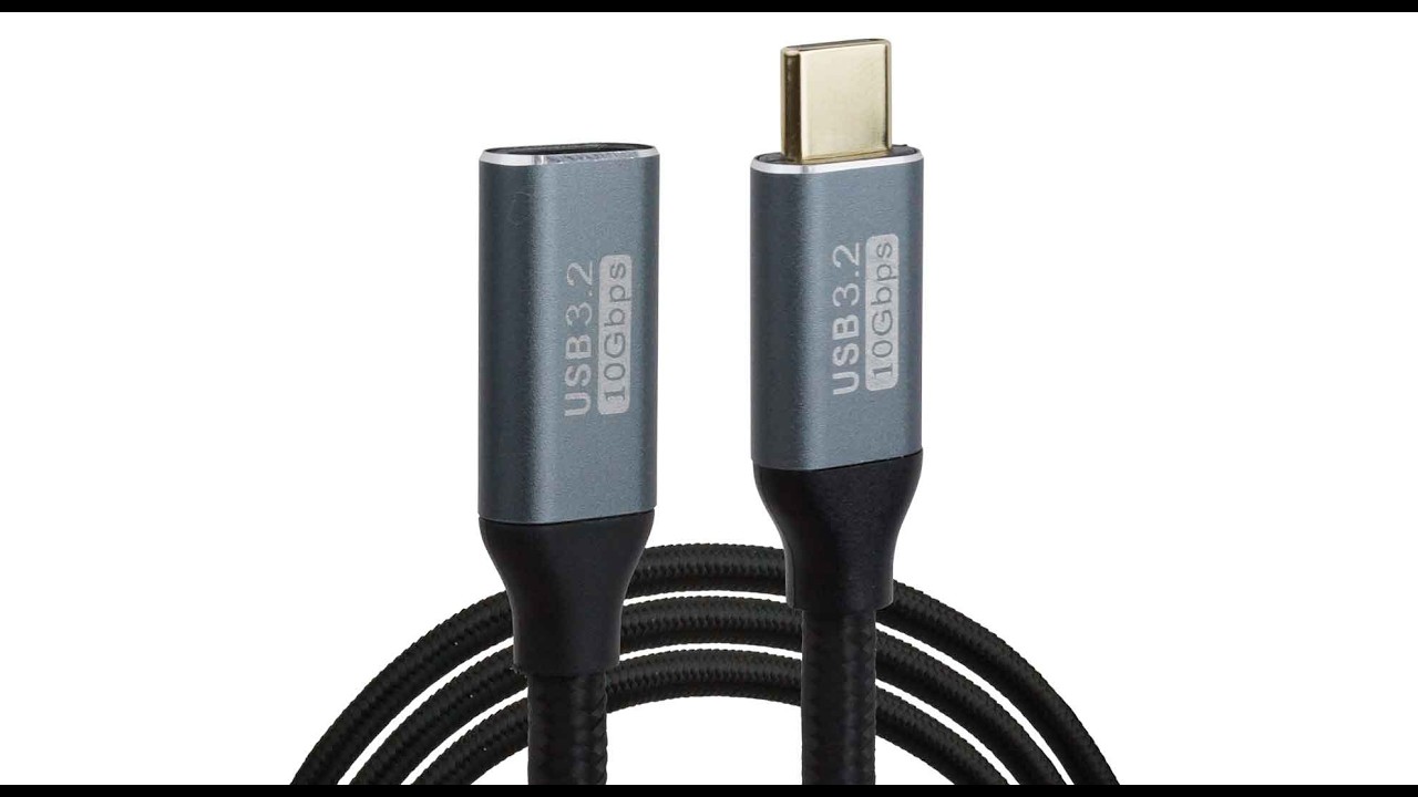 短いType-Cケーブルを延長したいときに便利！USB Type-C延長ケーブル PR-EXT-SS