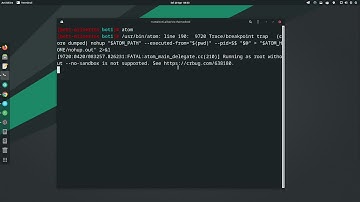 How to fix "Running as root without --no-sandbox is not supported"