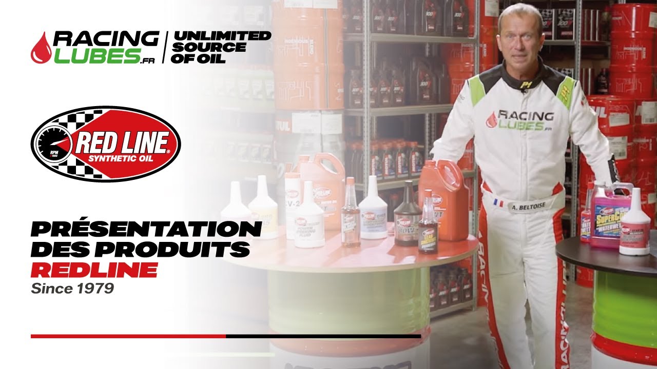 Racing Lubes et Anthony Beltoise, votre Pilote préféré vous présentent la marque Redline !